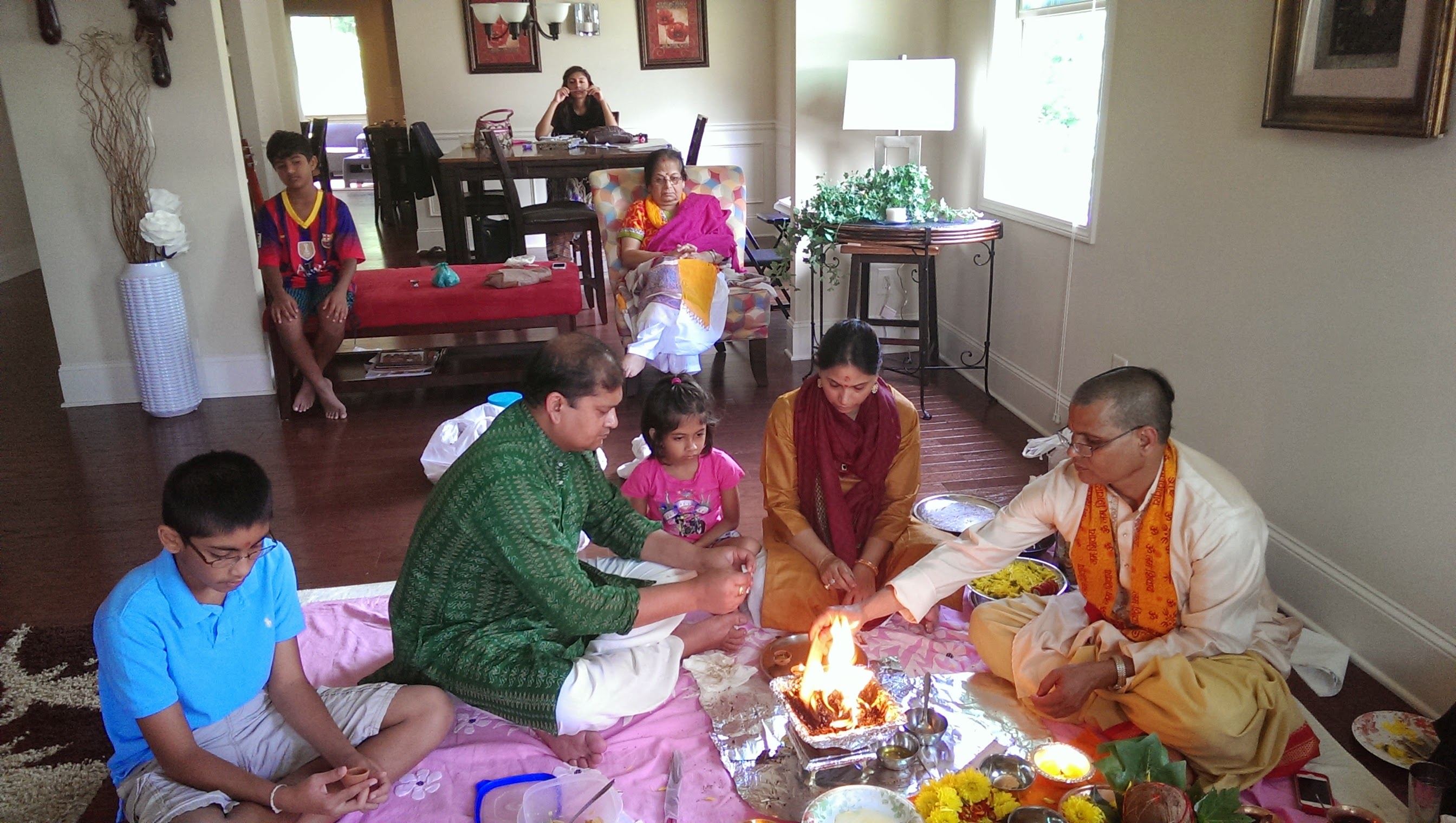 Pooja at Dabloo's house, July 27, 2014