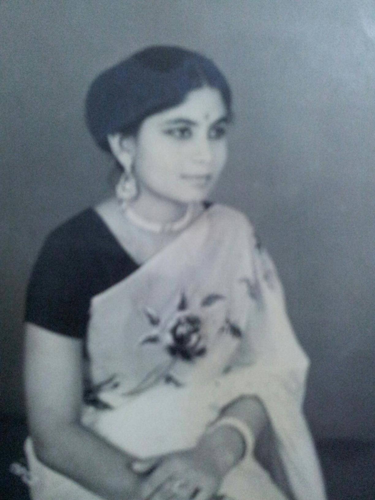 My beautiful Ma, sometime in 1970-1971